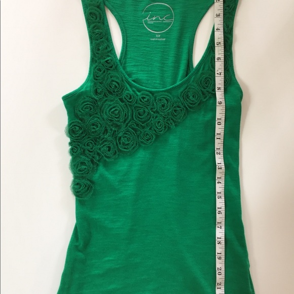 Green Embellished Tank Top - Picture 3 of 8